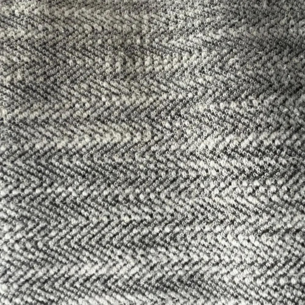 Bonobos Men’s Daily Grind Gray Herringbone 1/4 Zip Pullover Shirt Size M